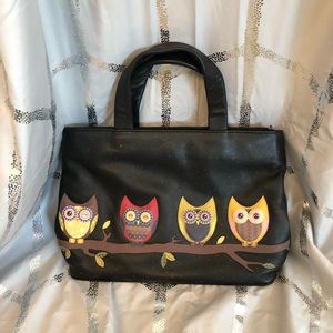 Yoshi Owl Leather Purse